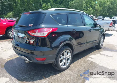 2014 Ford Escape Titanium из США, поврежденный, VIN 1FMCU0JX1EUC83825